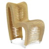 Seat Belt Cotton Upholstered Side Chair, Dining Chair by Phillips, 20" width x 33" height x 26" depth thumbnail 9