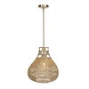 Hestia 1 Light Natural Rope Pendant, Mini Light Pendant by Uttermost, 16" width x 16.25" height x 16" diameter x 16" depth thumbnail 7