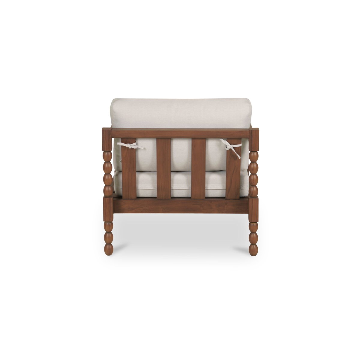 Delilah Outdoor Accent Chair Brown, Outdoor Chair by Moe's Home, 2'8" width x 2'2.77" height x 2'10.6" depth View 4