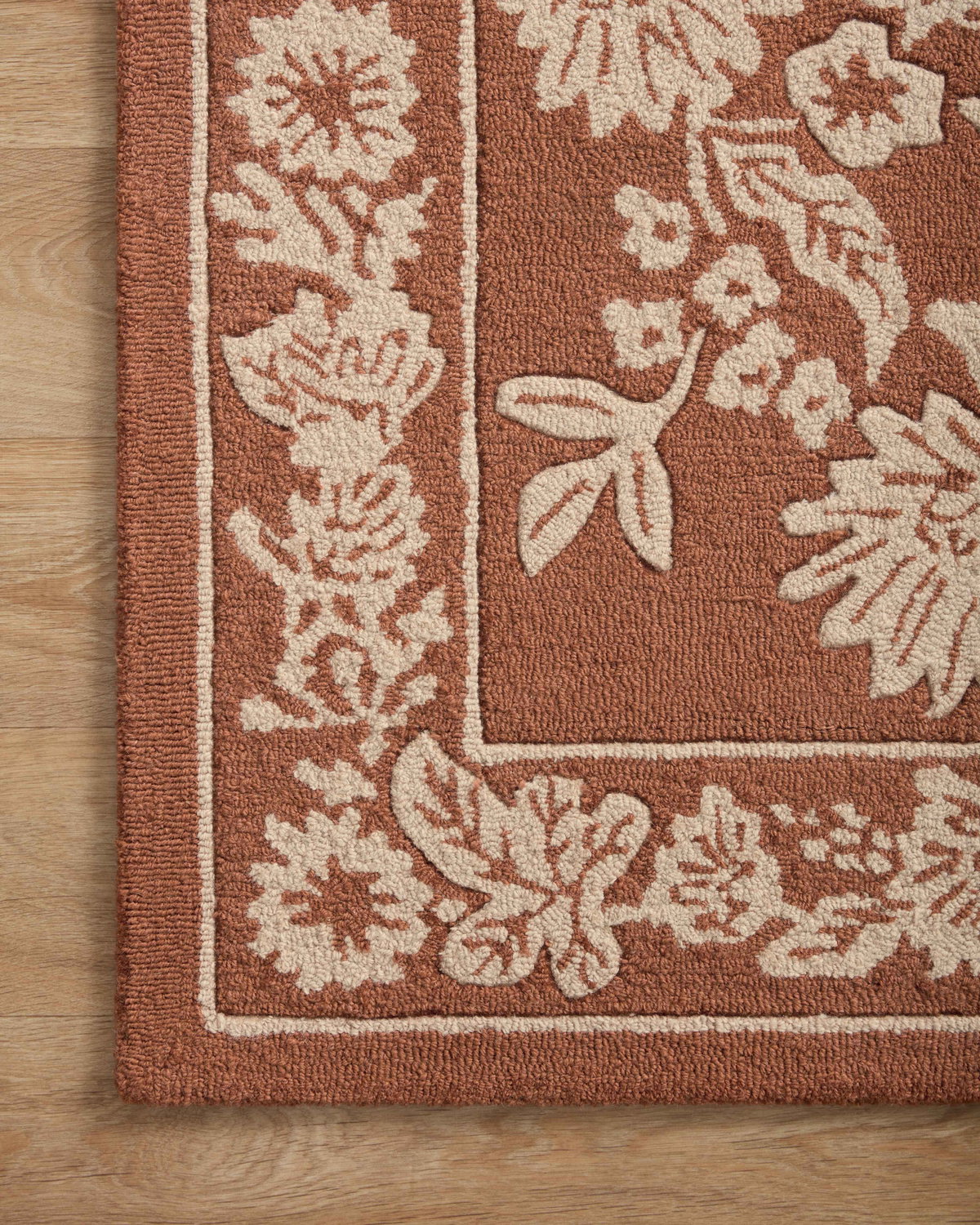 Rifle Paper Co. x Loloi Arboretum Rug, 5' length x 7'6" width View 3