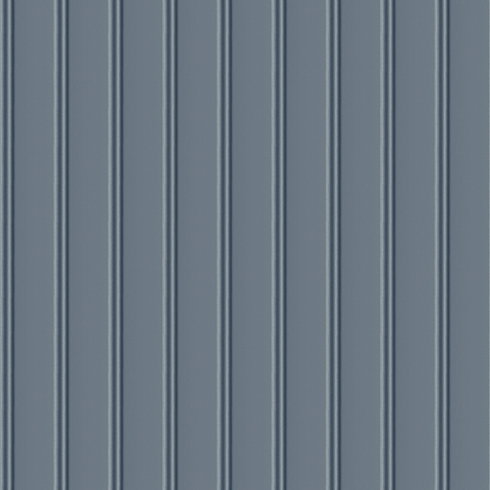 Beadboard Navy Peel & Stick Wallpaper
