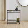 Erivo Bronze Bar Cart, Bar Carts & Cabinet by Uttermost, 34" width x 32" height x 16" depth thumbnail 2