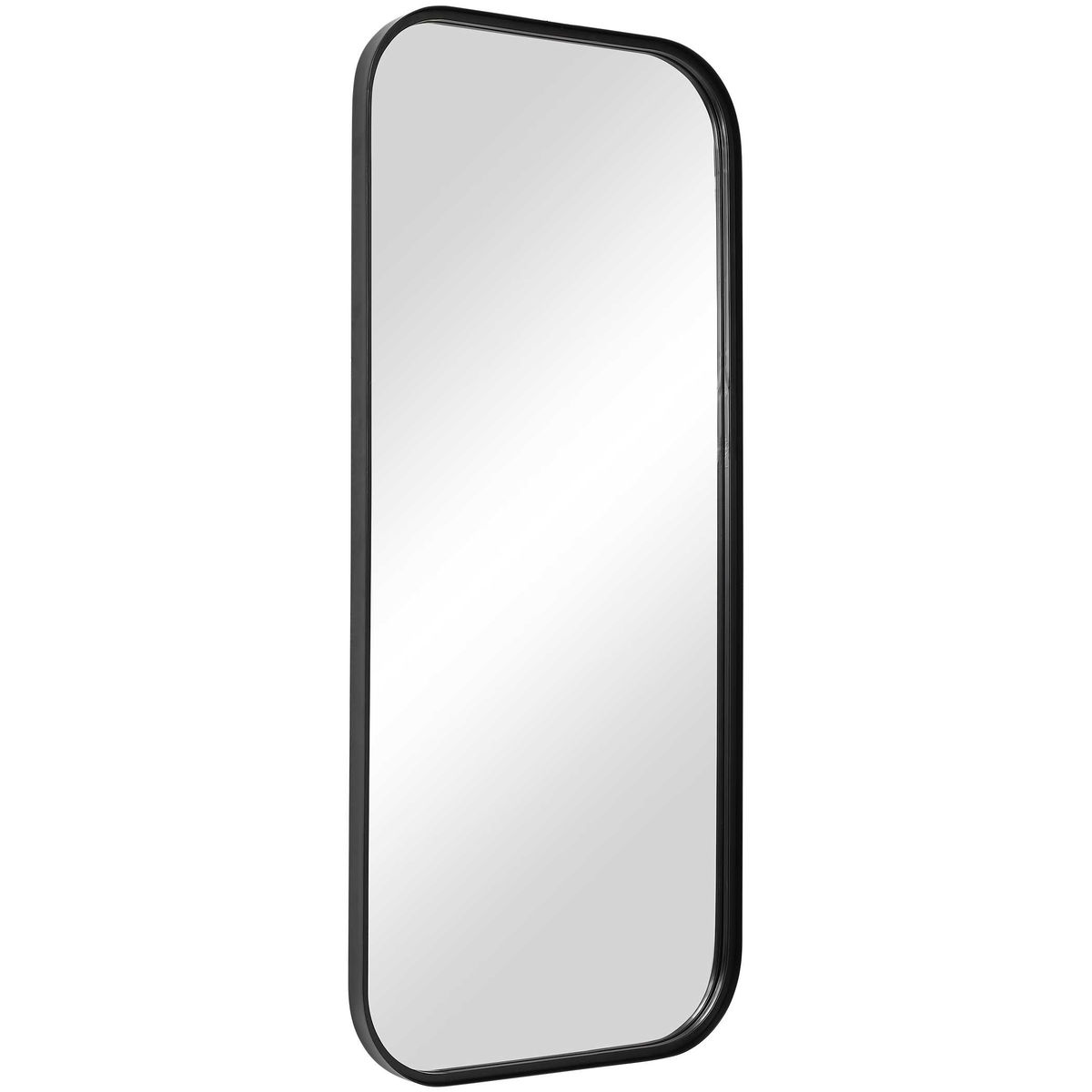 Concord Black Tall Iron Mirror, by Uttermost, 30" width x 70" height x 2.25" depth View 5