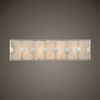 Rene 4 Light Swirl Glass Vanity thumbnail 1