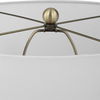 Graphite Ribbed Table Lamp thumbnail 6