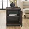 Barrett Dark Charcoal Oak Cabinet, Furniture by Uttermost, 22" width x 26" height x 20" depth thumbnail 5