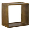 Derwent Antique Brass Side Table, Side & End Table by Uttermost, 20" width x 19" height x 12" depth thumbnail 4