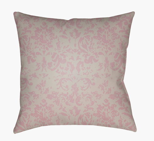 Moody Damask Accent Pillow