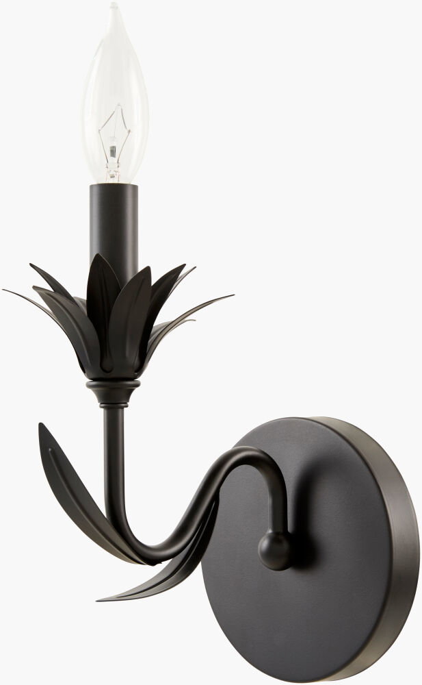 Lustre Wall Sconce, by Surya, 9" length x 5" width x 8" height