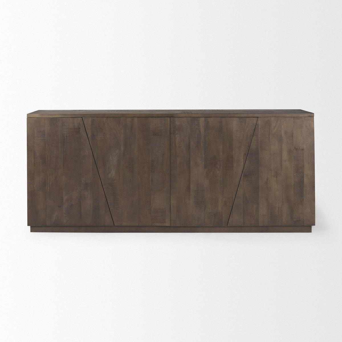 West  Wooden Angular Sideboard, Sideboards & Buffet by Mercana, 82" length x 18" width x 34" height View 4