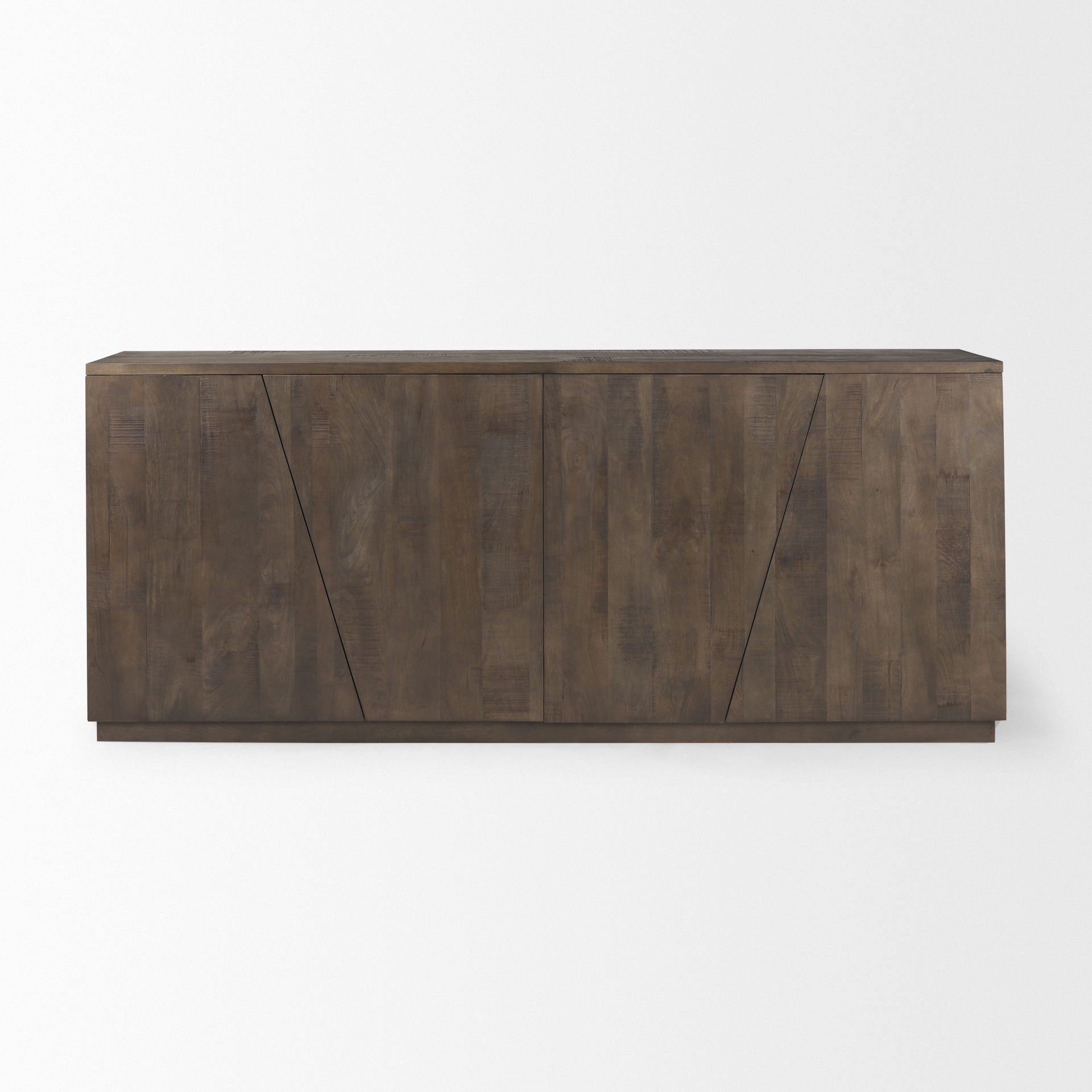 West  Wooden Angular Sideboard large image 