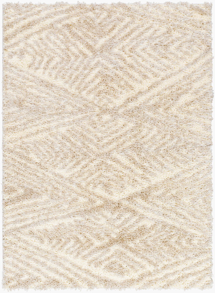 Everton Plus Machine Woven Rug, by Surya, 1'3.75" length x 1'3.75" width