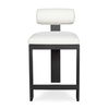 Bolster Back White Outdoor Counter Stool thumbnail 0