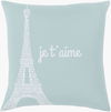 Motto Accent Pillow, Decorative Pillow by Surya, 18" length x 18" width thumbnail
