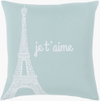 Motto Accent Pillow Down, Decorative Pillow by Surya, 22" length x 22" width thumbnail