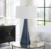 Teramo Scalloped Ceramic Table Lamp thumbnail 3