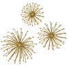 Aga Gold Metal Wall Decor Set/3 thumbnail 0