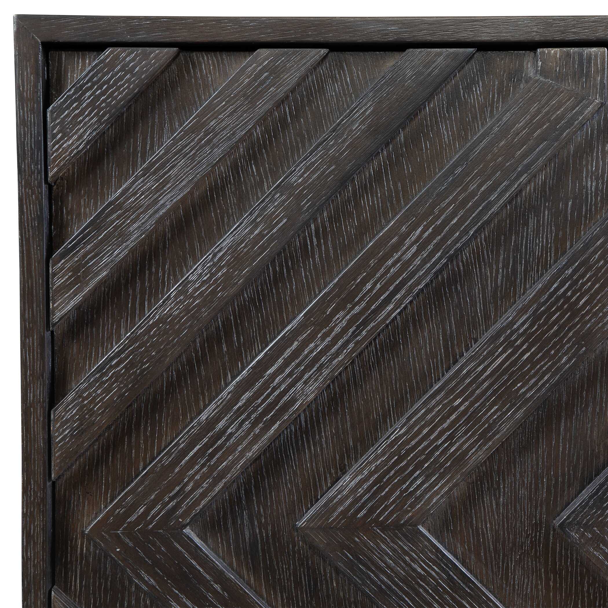 Faulkner 4 Door Cabinet, Furniture by Uttermost, 68" width x 32" height x 19" depth View 7