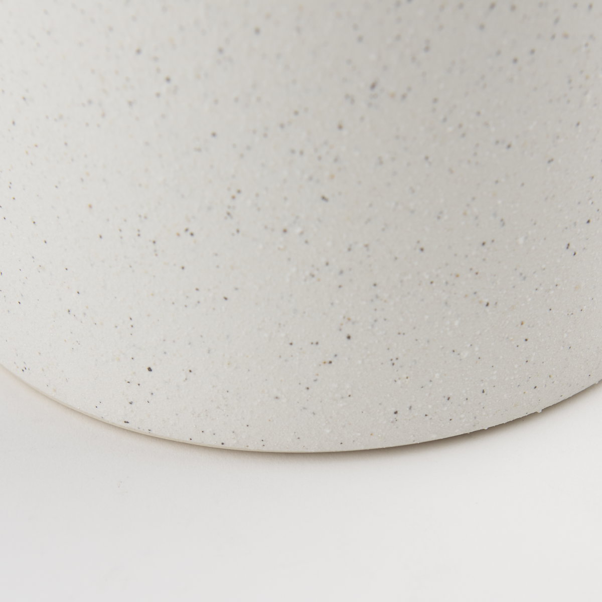 Burton 10.8H Small White Ceramic Jug Vase, by Mercana, 4.92" length x 4.92" width x 9.25" height View 12