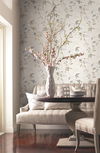 Linden Flower Soft Neutral Peel & Stick Wallpaper thumbnail 6