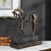 Titan Horse Sculpture, Figurines & Statue by Uttermost, 13.5" width x 16.5" height x 5.37" depth thumbnail 8