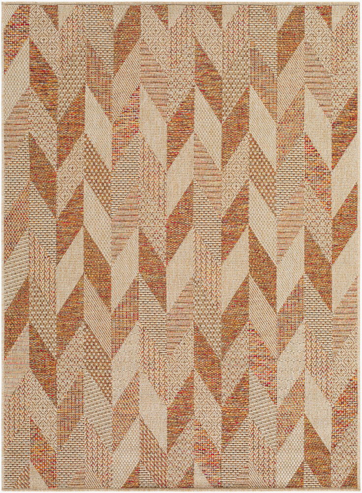 Crete Machine Woven Rug, by Surya, 1'3.75" length x 1'3.75" width
