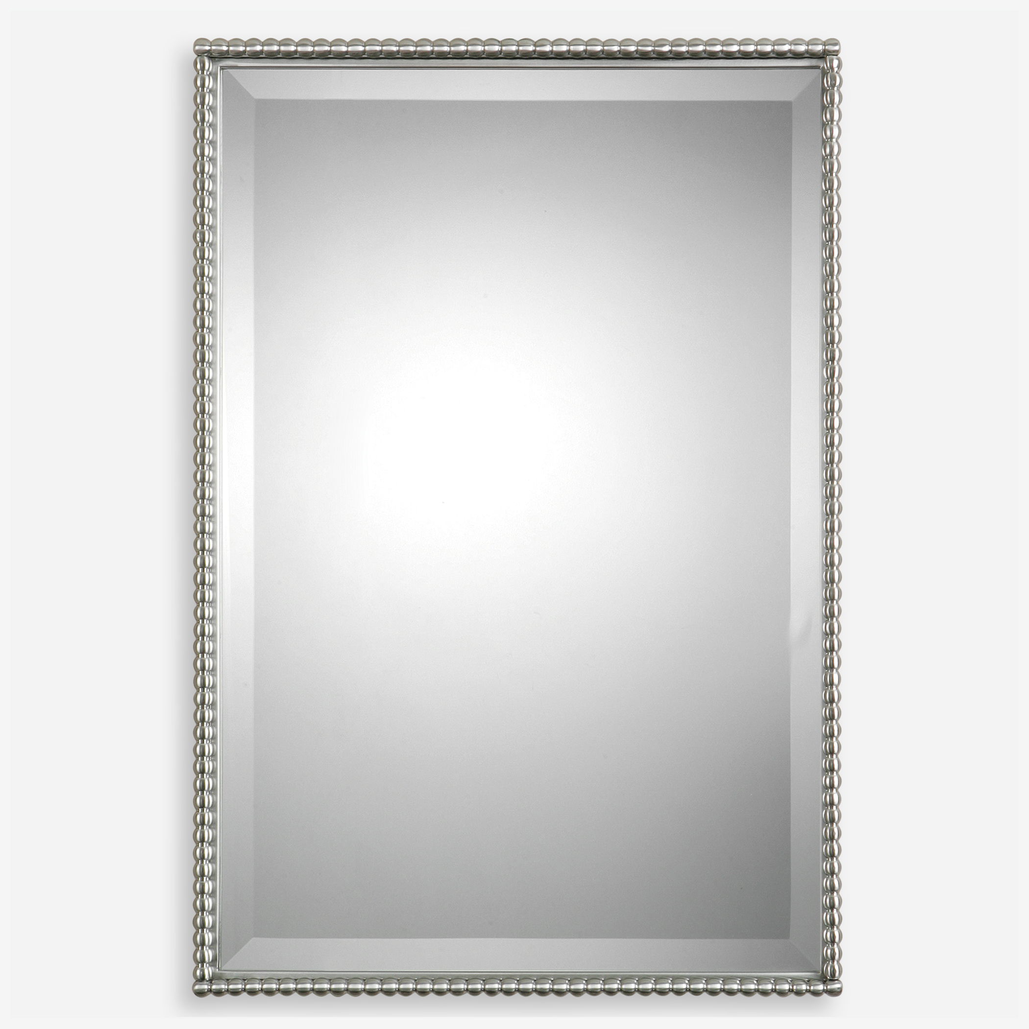 Sherise Brushed Nickel Mirror large image 