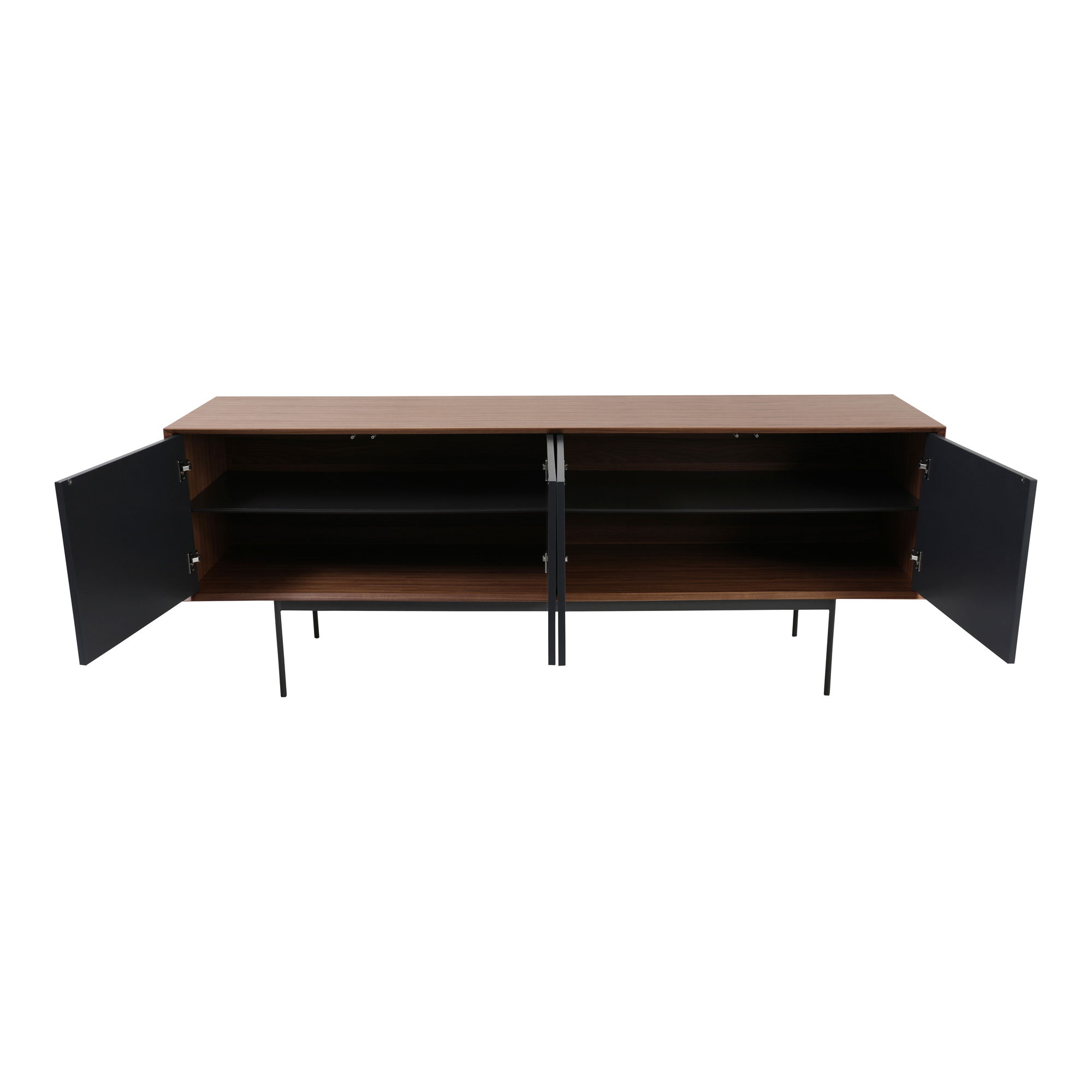 Araya Sideboard, Cabinets & Sideboard by Moe's Home, 87" width x 33" height x 20" depth View 2