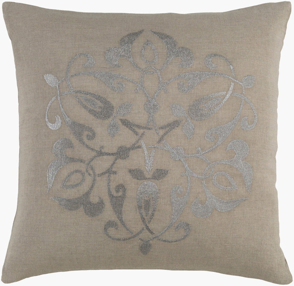 Ravati Accent Pillow Down, Decorative Pillow by Surya, 22" length x 22" width