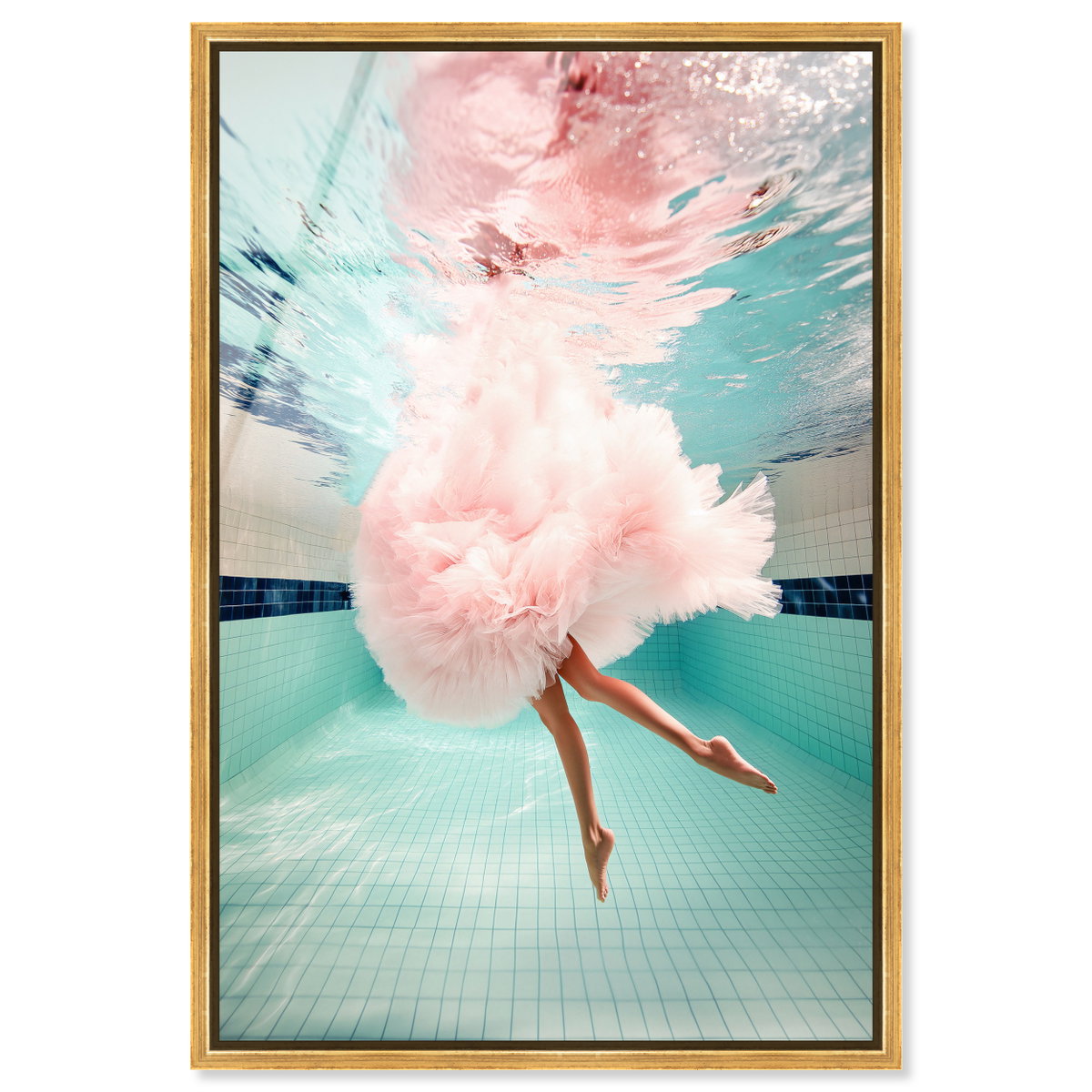 Aquatic Ballerina I (No Embellishment), Art by Oliver Gal,  24x36 View 1