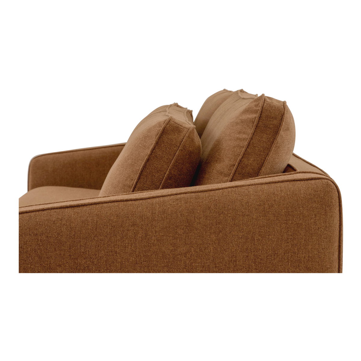 Phoebe Sofa Rust, Sofas & Sectional by Moe's Home, 91.3" width x 28.9" height x 39.4" depth View 6