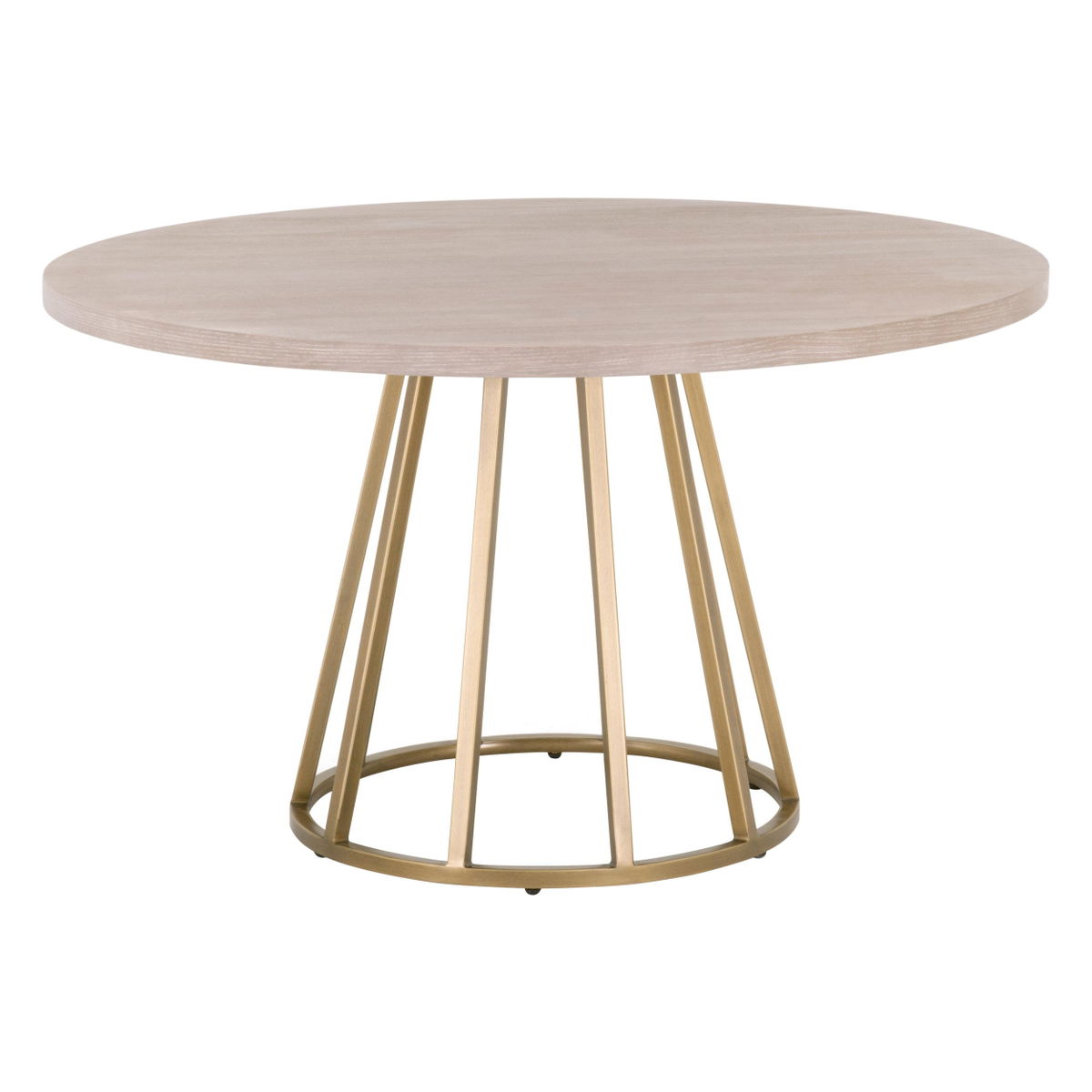 Turino 54' Round Dining Table, by Essentials for Living, 54" width x 30" height x 54" depth