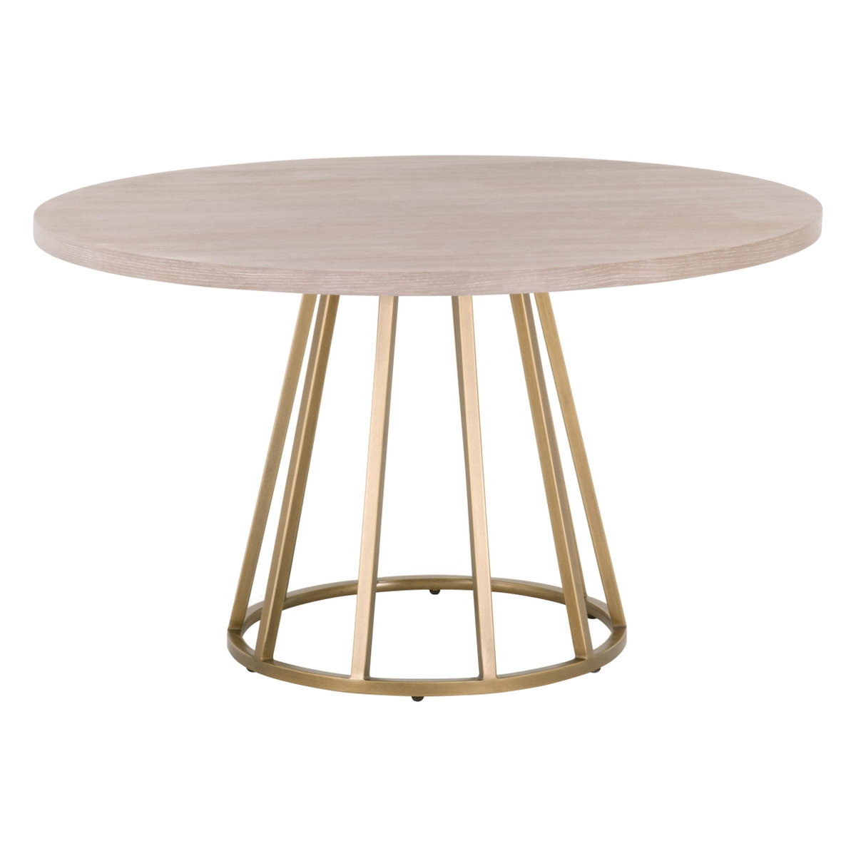 Turino 54' Round Dining Table, by Essentials for Living, 54" width x 30" height x 54" depth