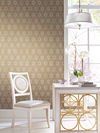 Everlasting Coral & Gold Wallpaper thumbnail 2