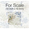 Handpainted Songbird Green & Blue Wallpaper, by York Wall, 27' length x 2'3" width x 0.02" depth thumbnail 5