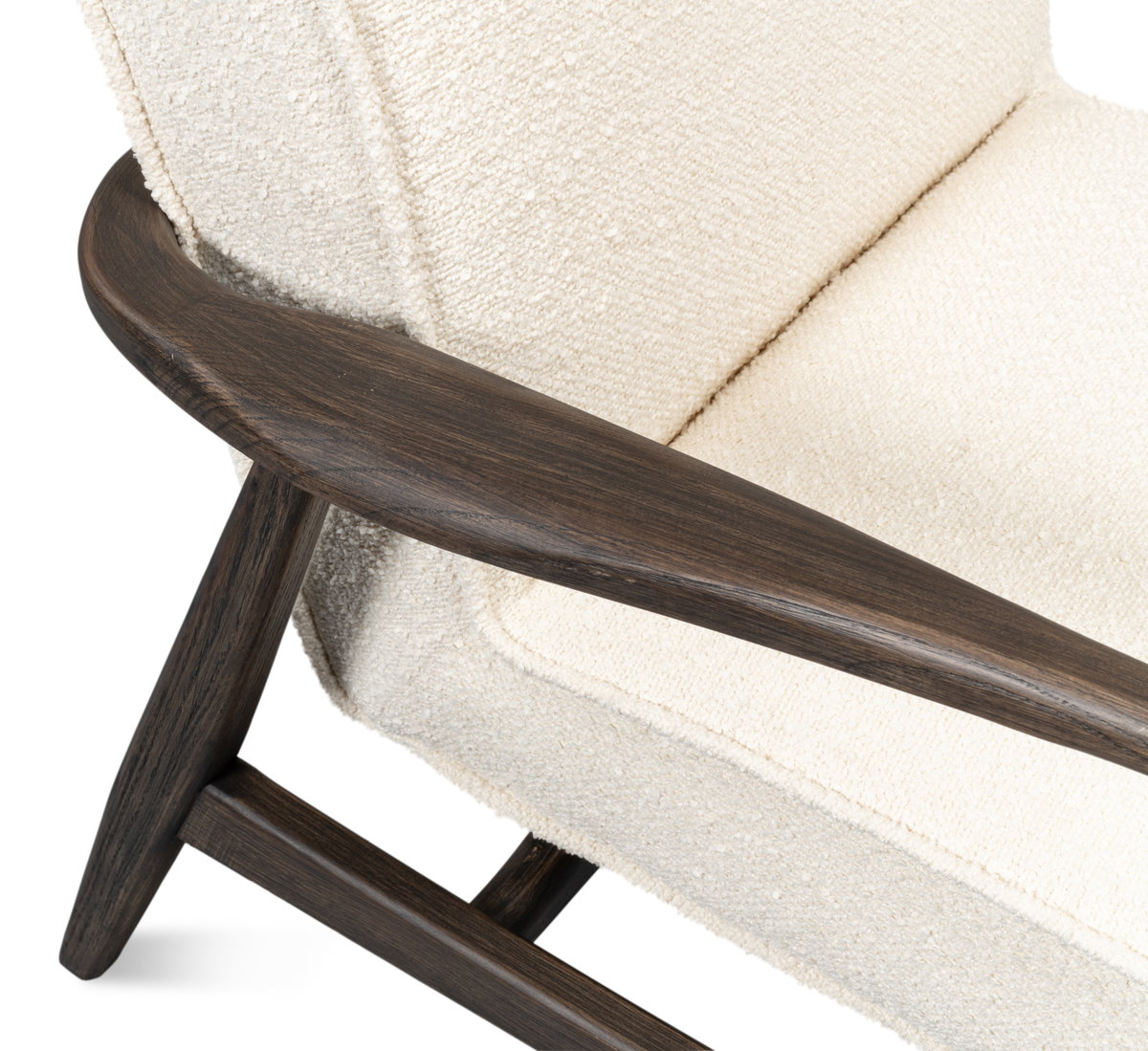 Ryder Chair, by Sarreid, 2'6" length x 2'3" width x 2'7" height View 7