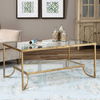 Katina Gold Leaf Coffee Table, Furniture by Uttermost, 46.62" width x 20.75" height x 28.37" depth thumbnail 6