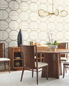 Sun Circles Cream & Gold Wallpaper thumbnail 1