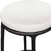 Thayer Outdoor Counter Stool, Outdoor Stool by Uttermost, 1'7.1" width x 2'2.5" height x 1'7.1" depth thumbnail 7