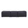 Form Lounge Modular Sectional Vantage Black Leather thumbnail 2