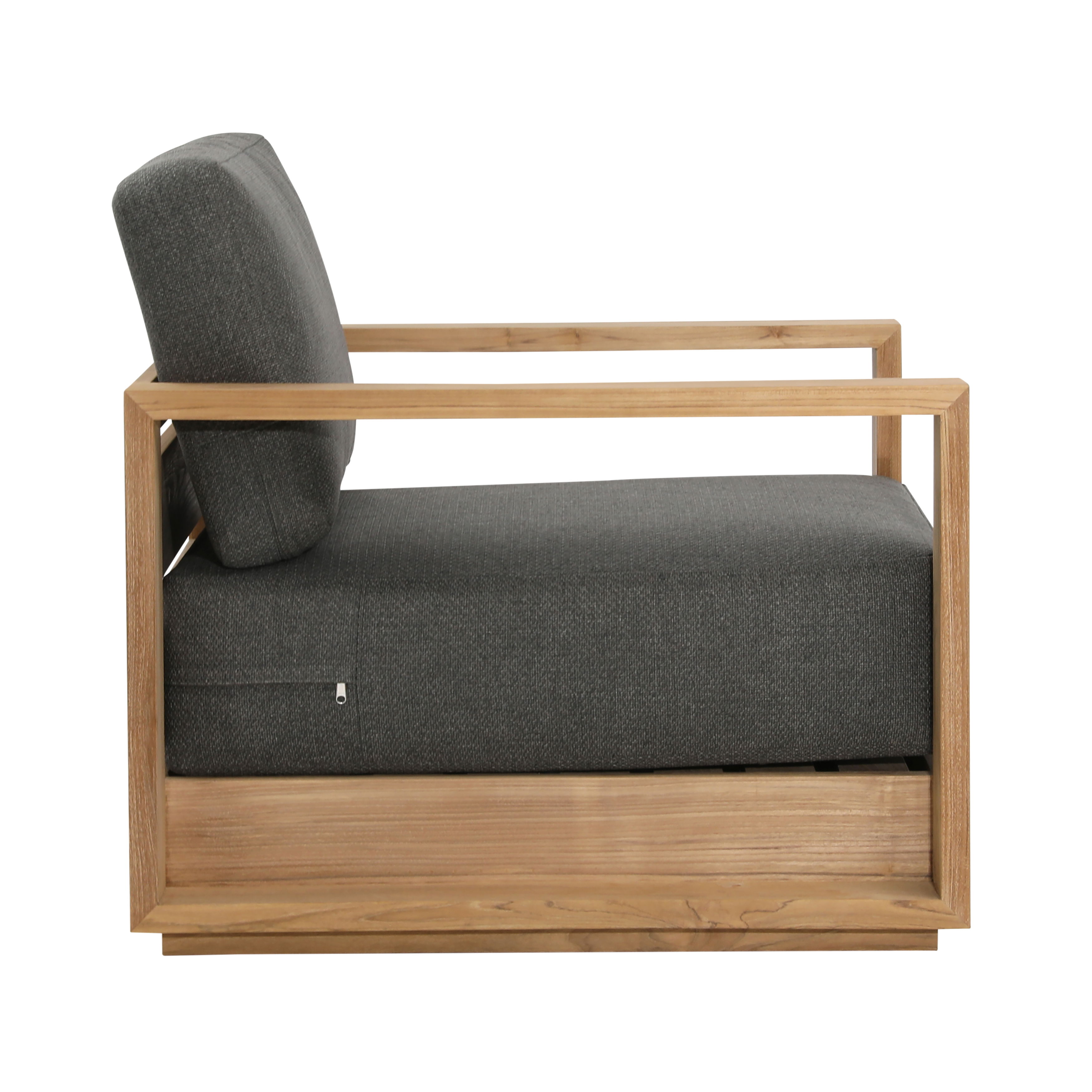 Darlene Outdoor Sofa Chair Charcoal large image 