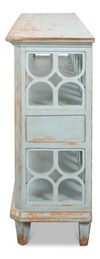 Wine Connoisseur Shelf, Cabinets & Sideboard by Sarreid, 64" length x 15" width x 36" height thumbnail 4