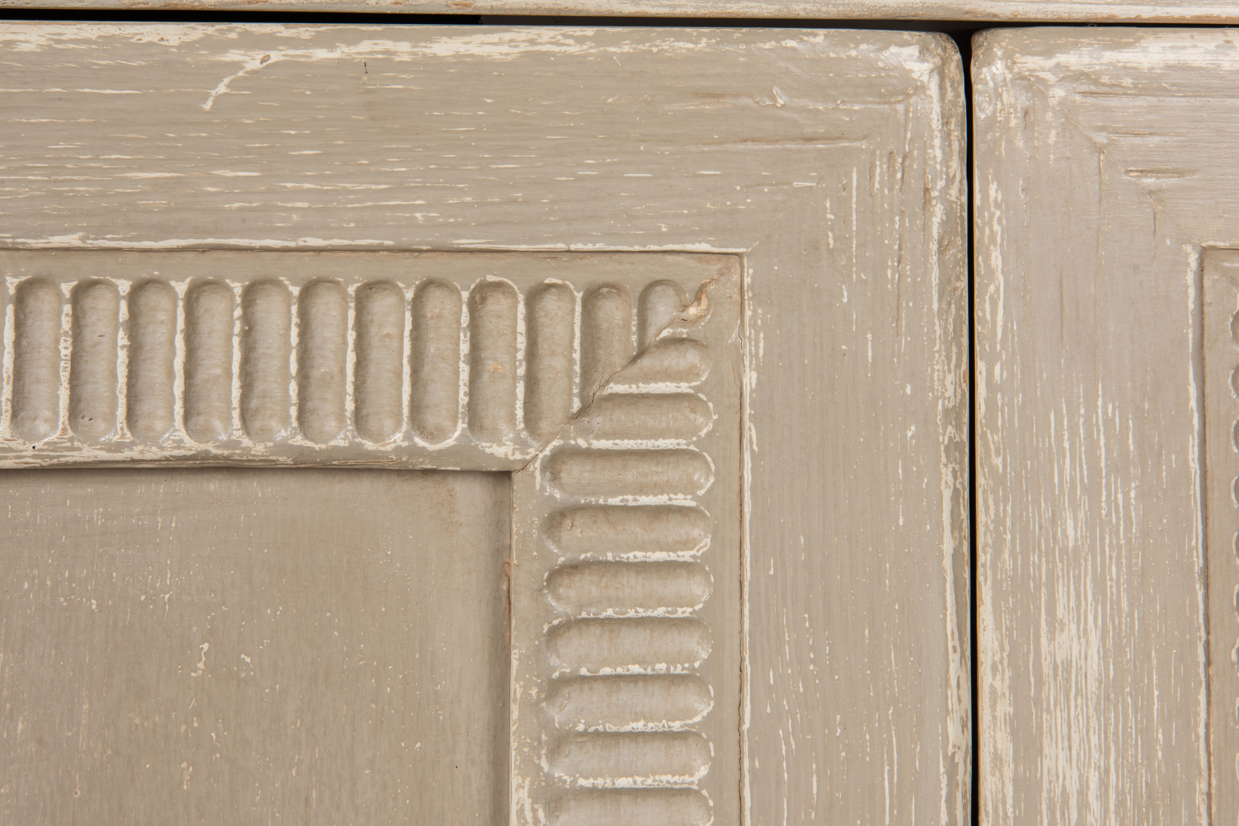 Pie Crust Door Sideboard, Cabinets & Sideboard by Sarreid, 76" length x 22" width x 36" height View 6