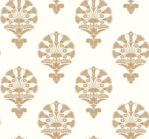 Luxor  Gold Metallic Wallpaper