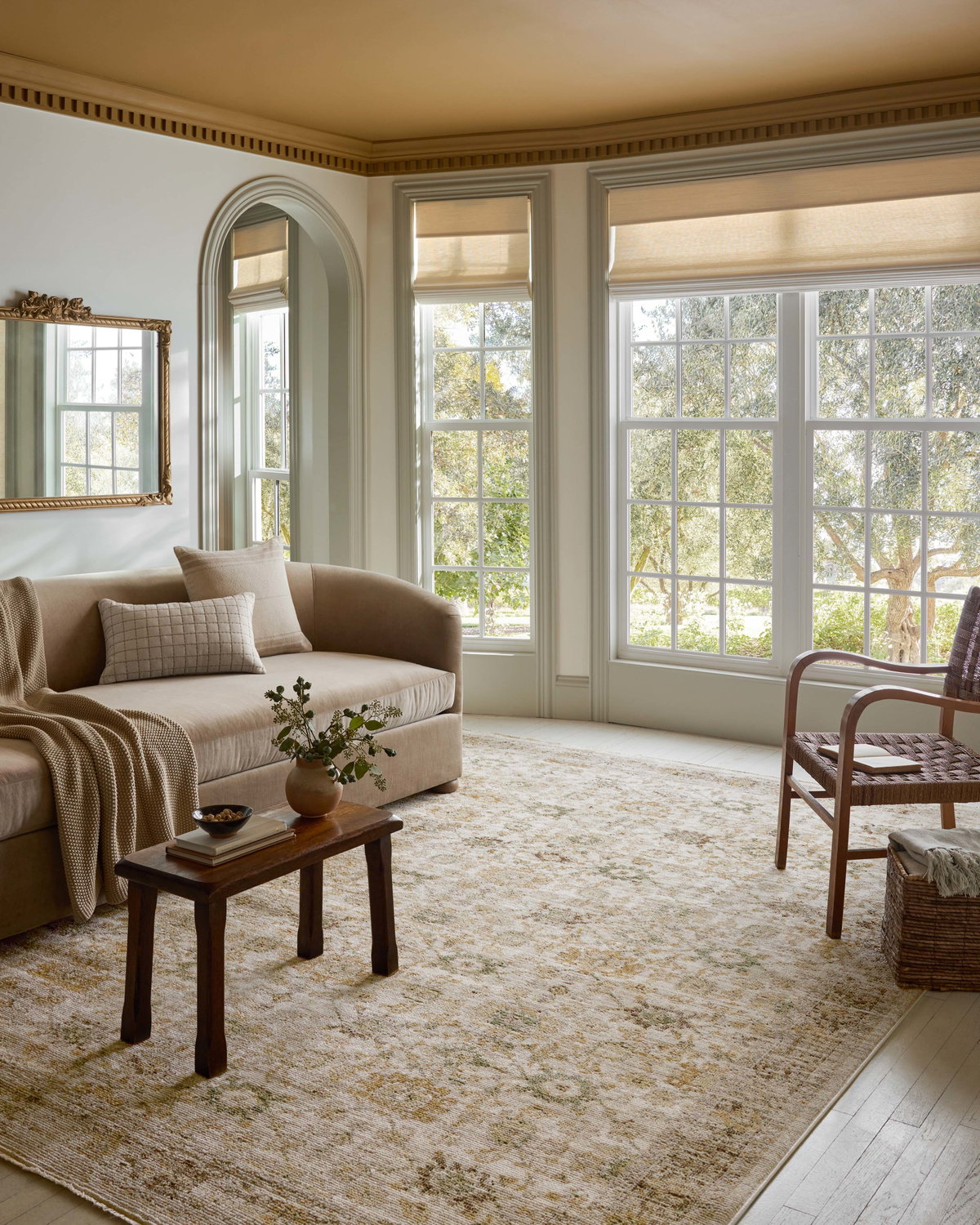 Magnolia Home by Joanna Gaines x Loloi Pace Rug, 1'6" length x 1'6" width View 3