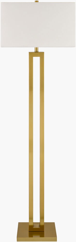 Kirrama Accent Floor Lamp, by Surya, 11" width x 63" height