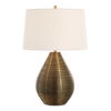 Knowles Brass Table Lamp, by Uttermost, 17" width x 25" height x 17" depth thumbnail 1