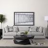 Arreto Black Solid Wood Hexagonal Storage Coffee Table thumbnail 1