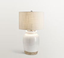 Online Designer Combined Living/Dining Miller Ceramic Table Lamp (25"