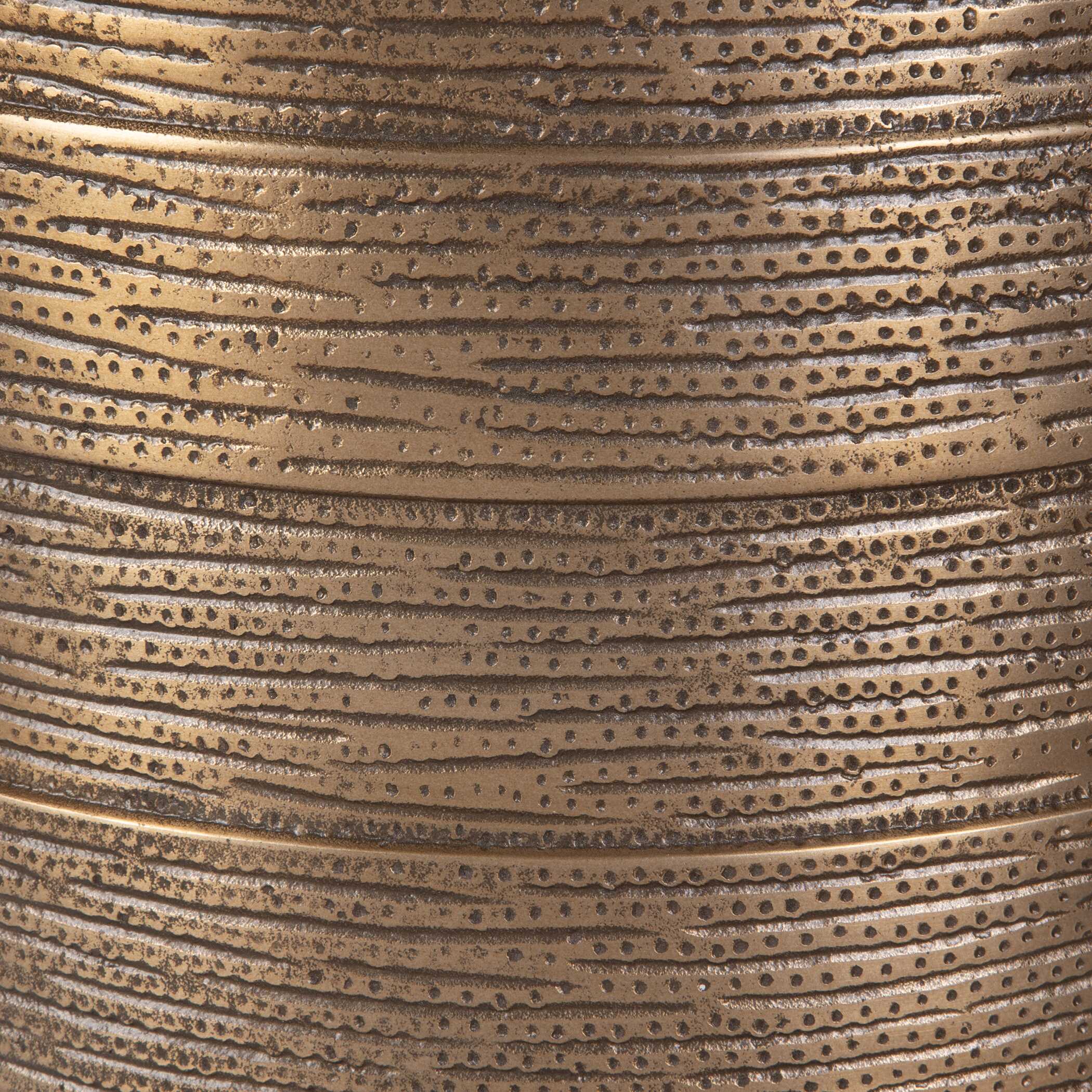 Odin Antique Brass Accent Table, Furniture by Uttermost, 13.5" width x 17" height x 13.5" depth View 4